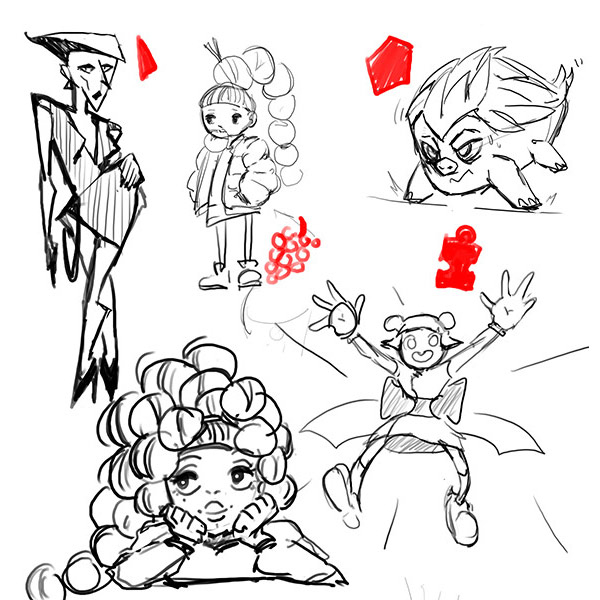 Sketches & Concept Art